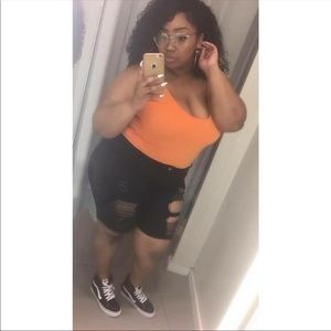 Black Bermuda Shorts